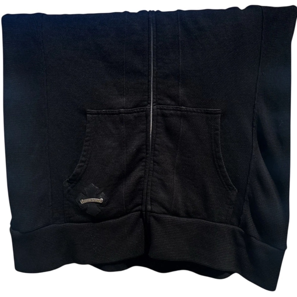 Auth Vintage Chrome Hearts Waffle Hoodie - Picture 6 of 14